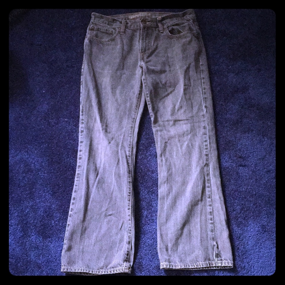 Men’s gray old navy jeans